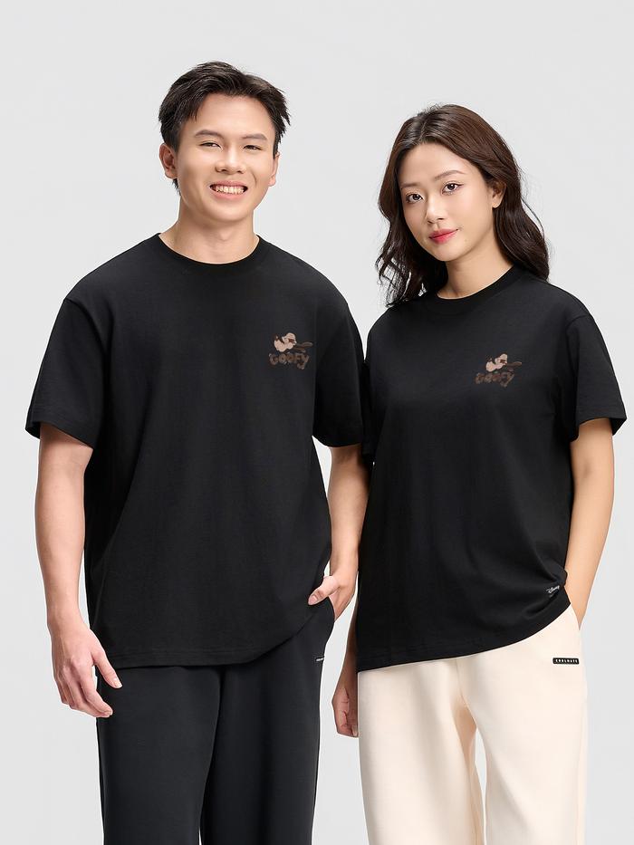 Áo thun Relaxed Fit 100% Cotton Goofy Coffee - undefined