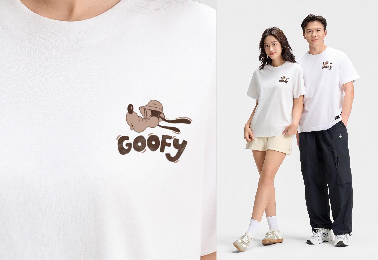 Áo thun Relaxed Fit 100% Cotton Goofy Coffee