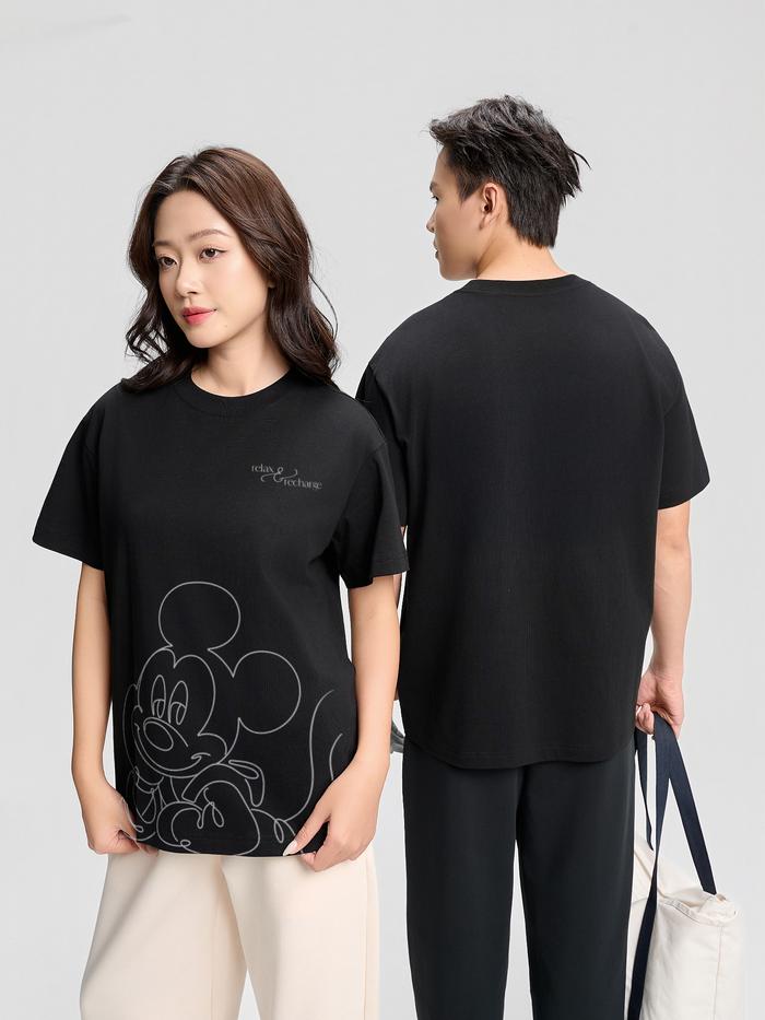 Áo thun Relaxed Fit 100% Cotton Relax & Recharge - undefined