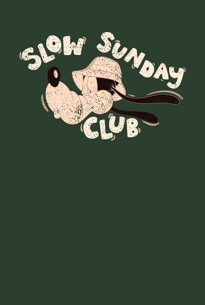 Áo thun Relaxed Fit 100% Cotton Slow Sunday Club - undefined