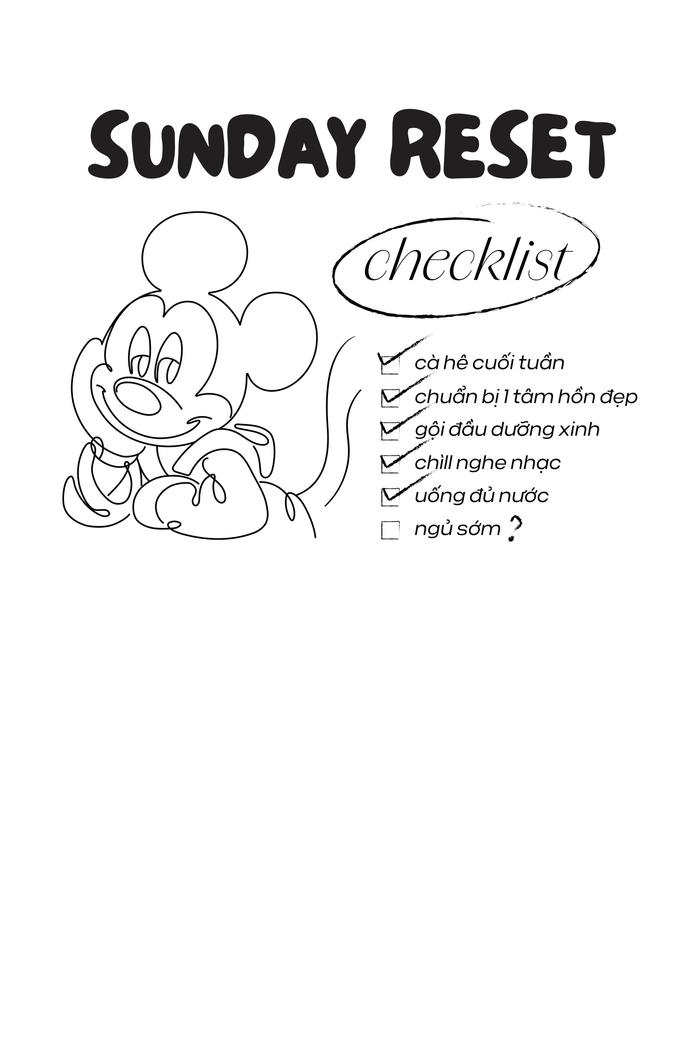 Áo thun Relaxed Fit 100% Cotton Sunday Reset - undefined