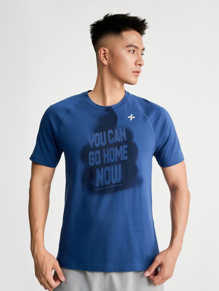 Áo thun training hidden graphic "You can go home now" - undefined