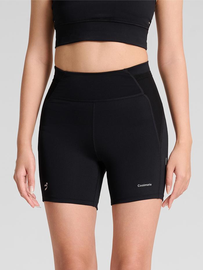 "NTOxCoolmate" Quần shorts chạy bộ tights fit 5IN - undefined