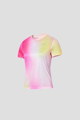 Tshirt chạy bộ graphic Pink Gradient - undefined