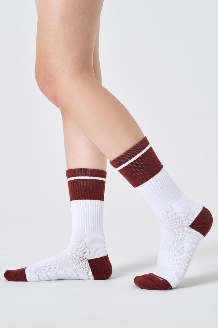 Tất Pickleball Cổ Cao Colorblock High - undefined