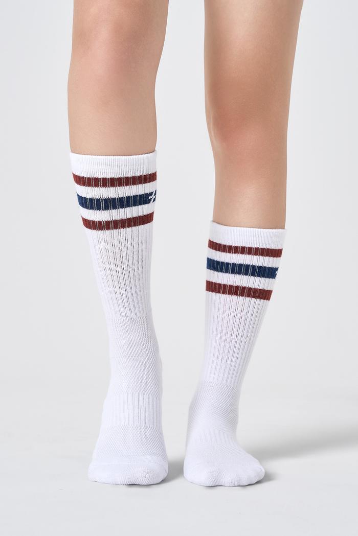 Tất Pickleball Cổ Cao Stripes High - undefined