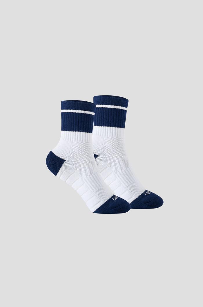 Tất Pickleball Cổ Trung Colorblock Crew - undefined