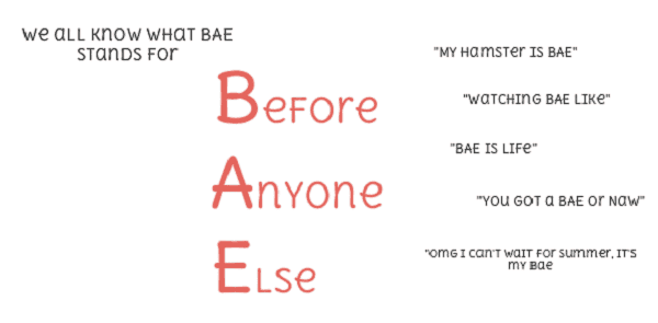 Cụm từ Bae được sử dụng phổ biến trên các diễn đàn mạng xã hội