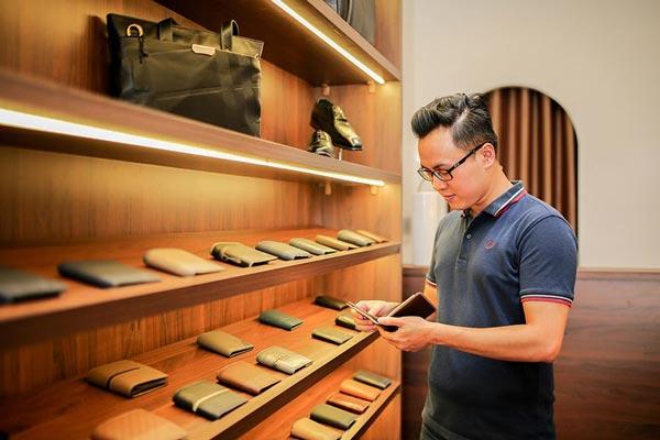 chọn mua ví da nam đẹp