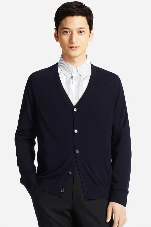 Địa chỉ mua áo cardigan nam Uniqlo