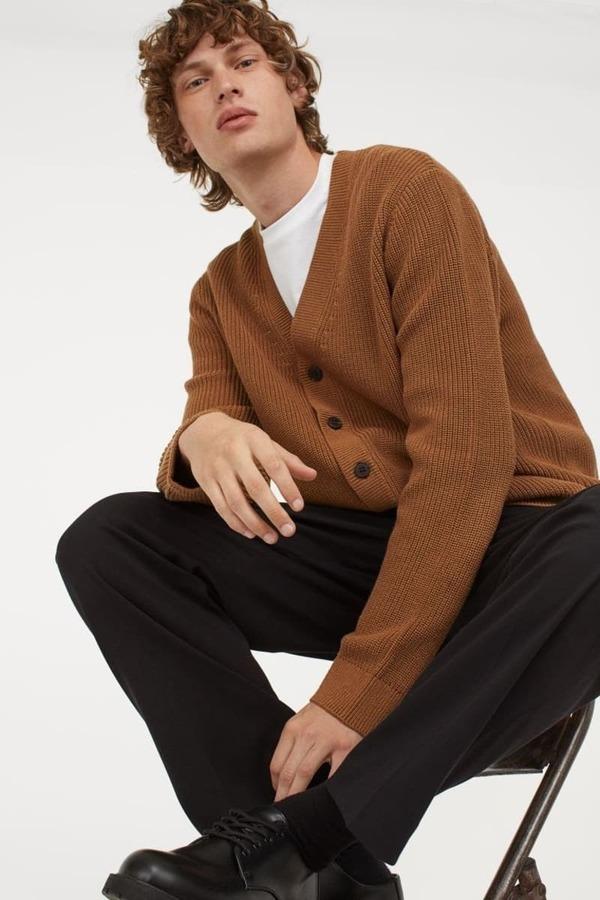 Áo cardigan nam H & M