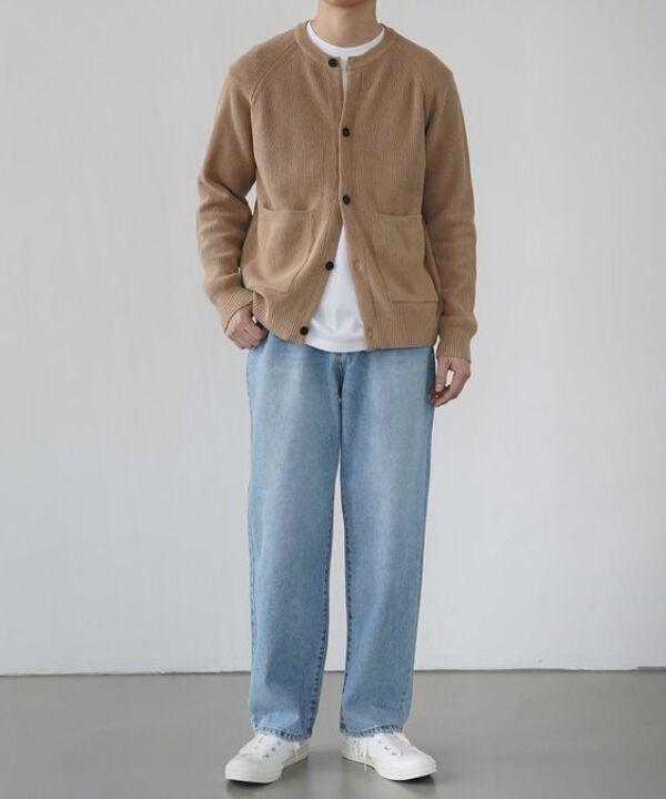 Áo cardigan nam gài nút