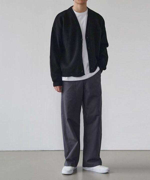 Áo khoác cardigan nam cổ cao