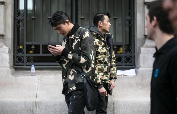 Họa tiết camo cực nổi bật và thể hiện rõ cá tính người mặc