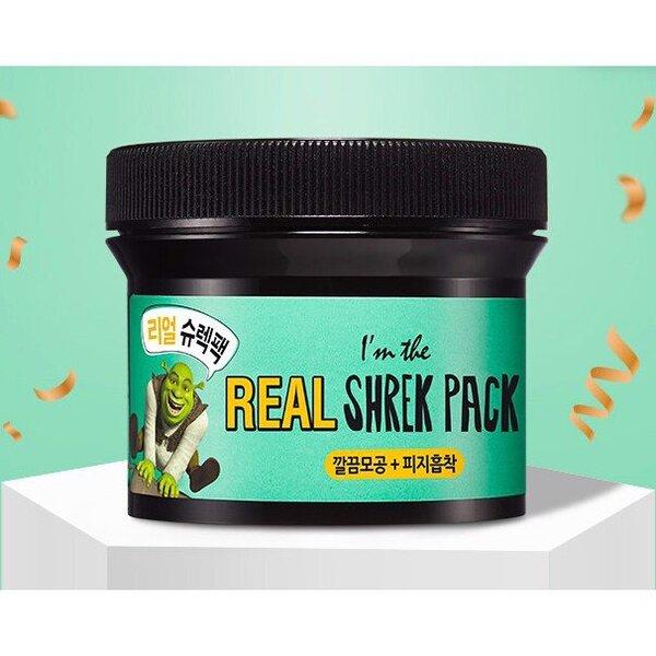 Mặt nạ đất sét cho da dầu, lỗ chân lông to I'm The Real Shrek Pack