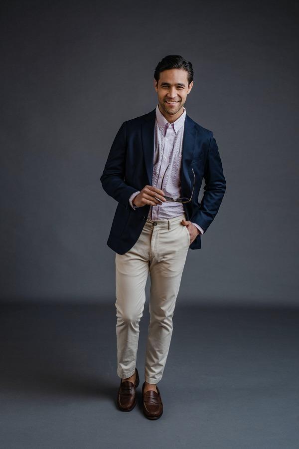 Phối đồ phong cách Preppy cùng áo Blazer