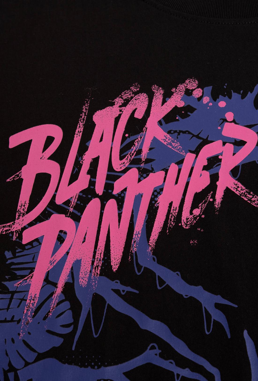 Áo thun Marvel Oversize Black Panther - Energy Pulse - undefined