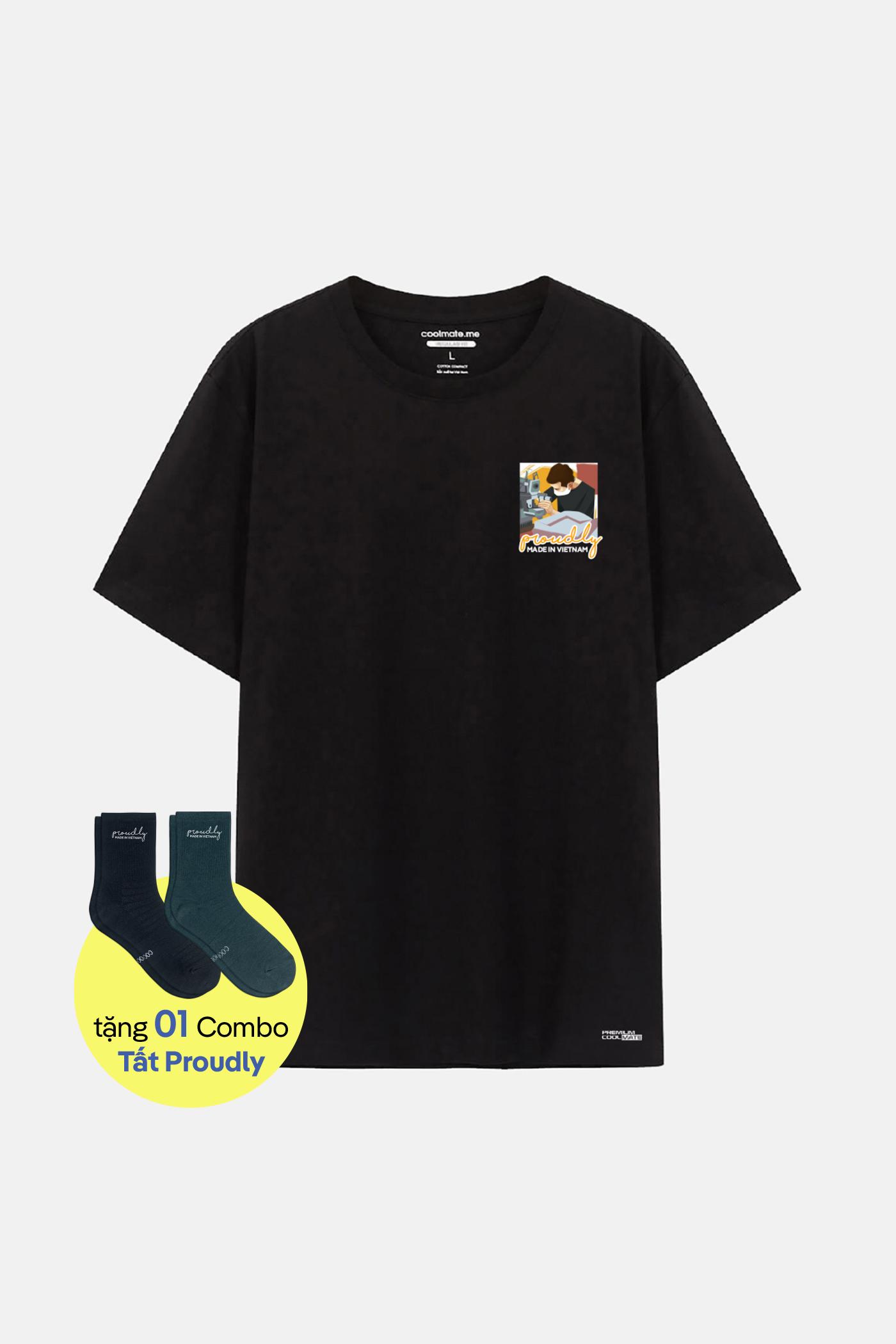  Proudly | Áo thun Cotton Compact "See me: Sawing" in màu - undefined