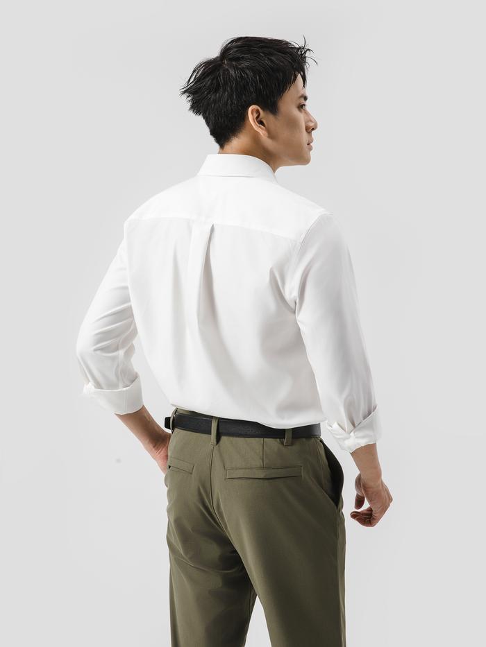 Áo sơ mi dài tay Modal Essential - undefined