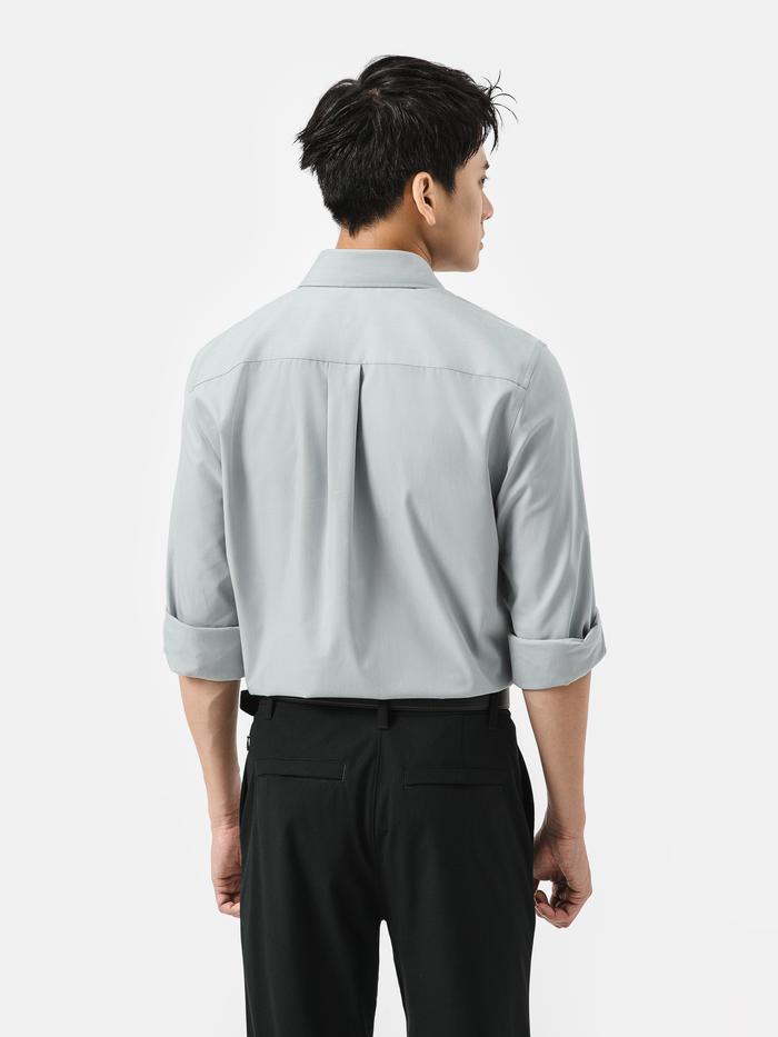 Áo sơ mi dài tay Modal Essential - undefined