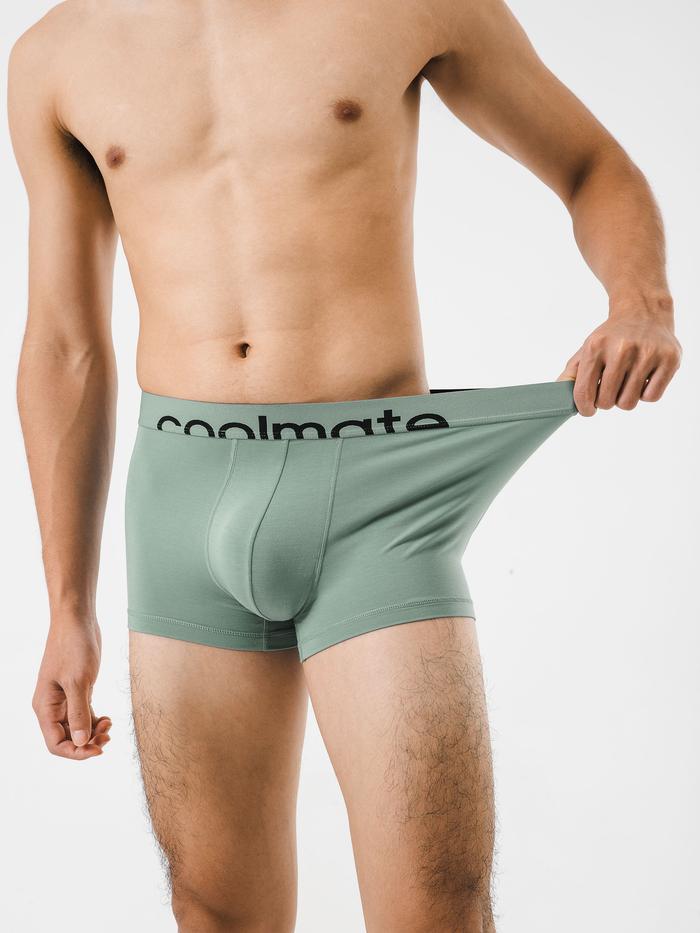 Combo 3 Quần Lót Nam trunk Lenzing Modal cạp logo Coolmate - undefined