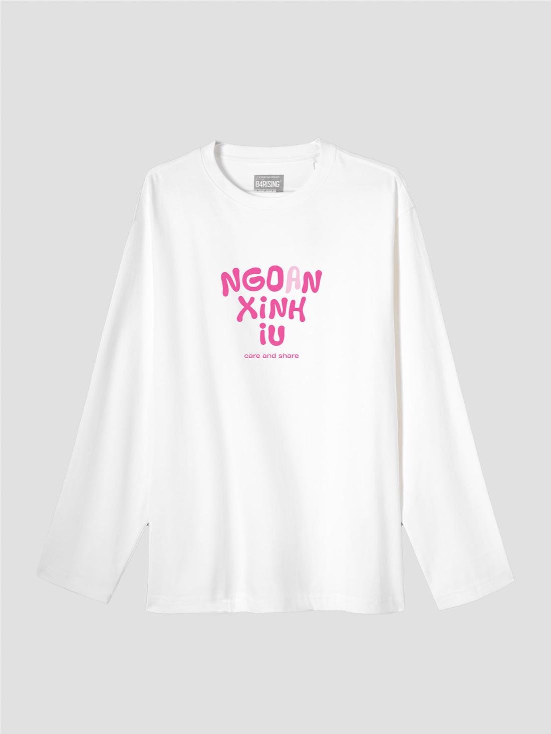 Áo dài tay RELAXED FIT CARE SHARE - ÁO ẤM CHO EM - NGOAN XINH IU - undefined