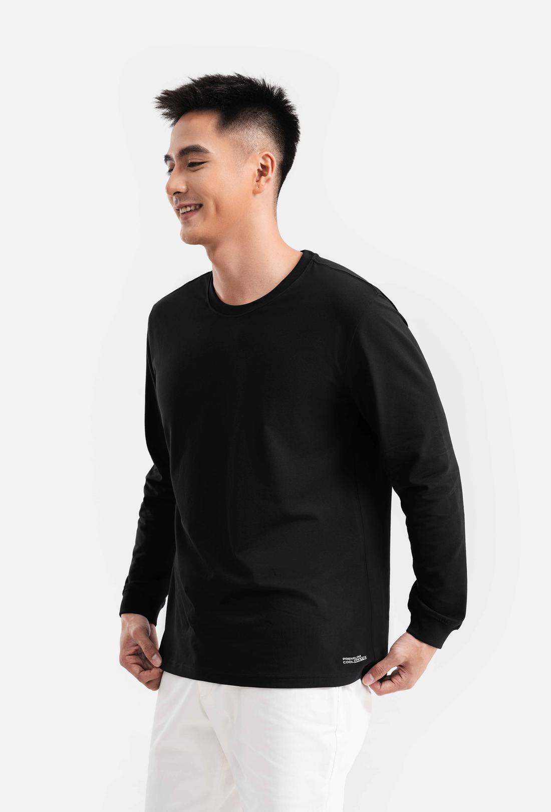 Áo dài tay Cotton Compact - Outlet - undefined