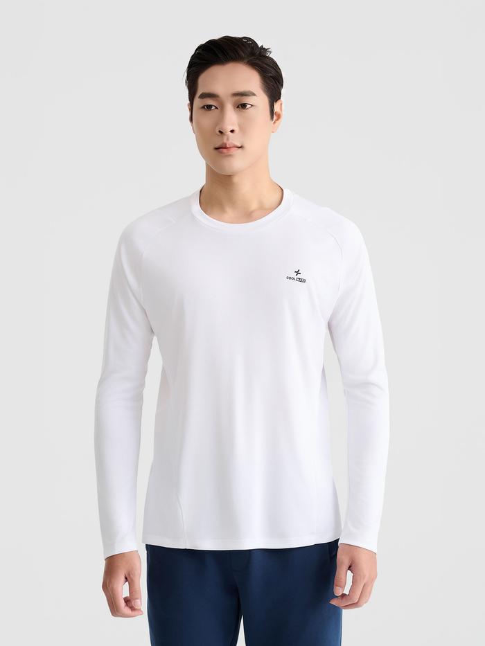 Áo dài tay thể thao nam Logo Active Regular - undefined