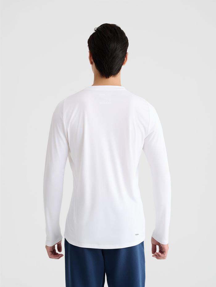 Áo dài tay thể thao nam Logo Active Regular - undefined