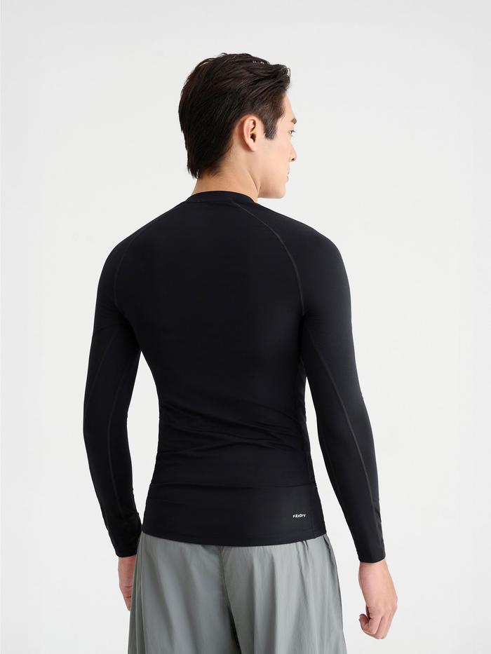 Áo dài tay thể thao nam Logo Active Slim - undefined