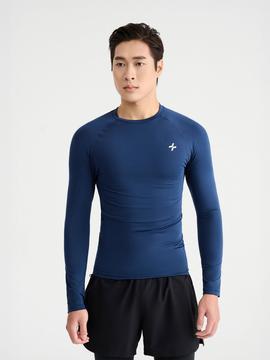 Áo dài tay thể thao nam Logo Active Slim - undefined