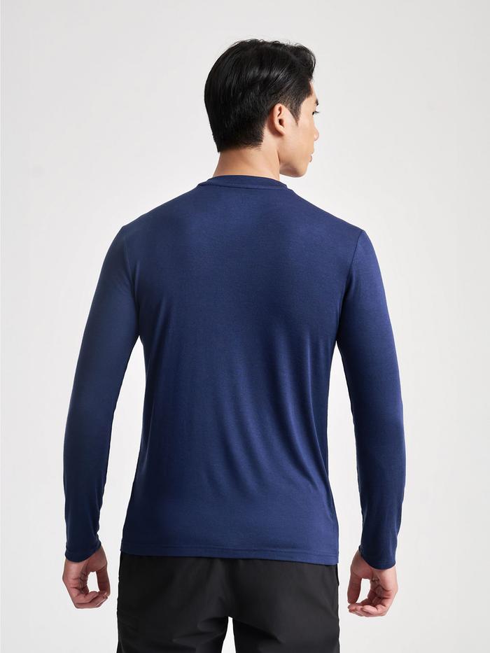 Áo giữ nhiệt Nam ExWarm Cổ thấp - undefined