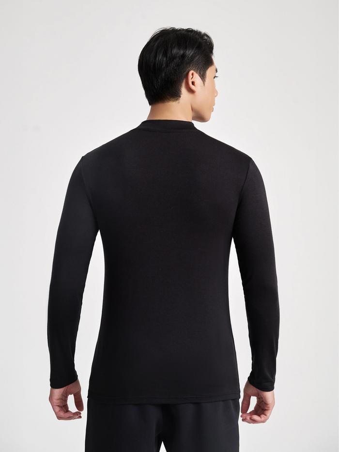 Áo giữ nhiệt Nam ExWarm Cổ trung - undefined
