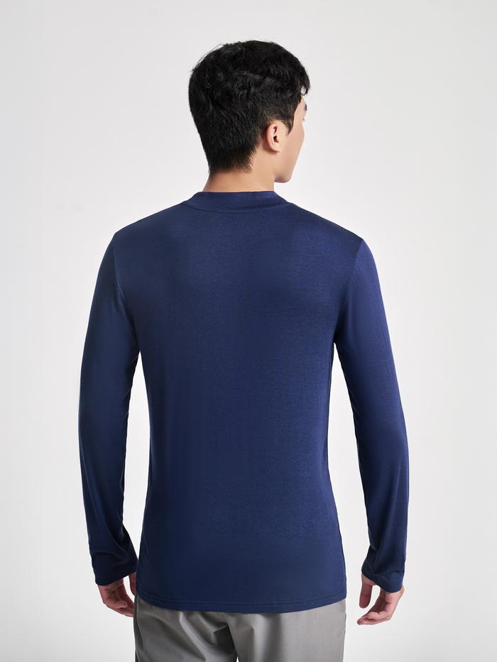 Áo giữ nhiệt Nam ExWarm Cổ trung - undefined