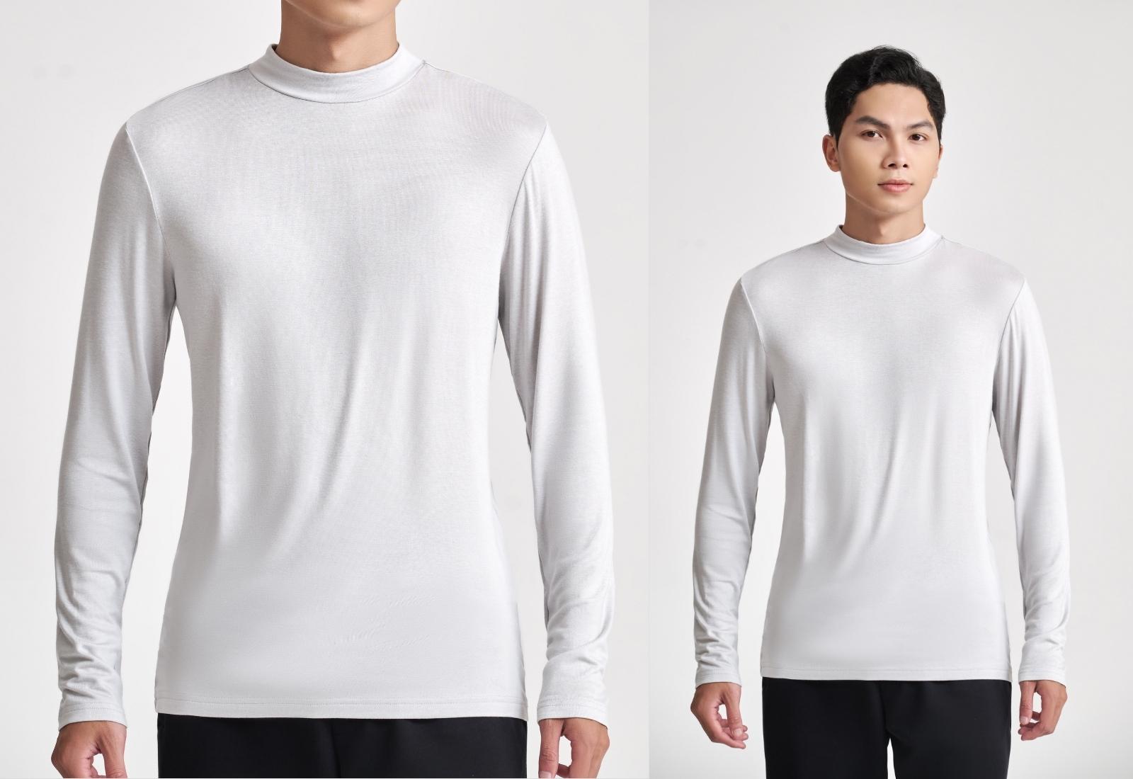 Áo giữ nhiệt Nam ExWarm Cổ trung