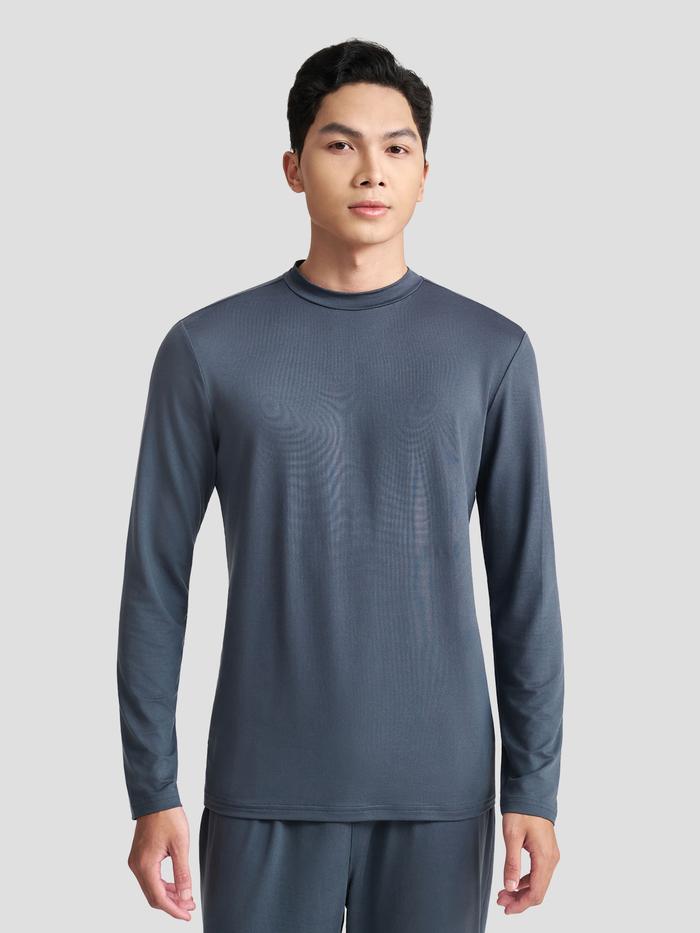 Áo mặc trong Essential Brush Poly cổ ngắn - undefined