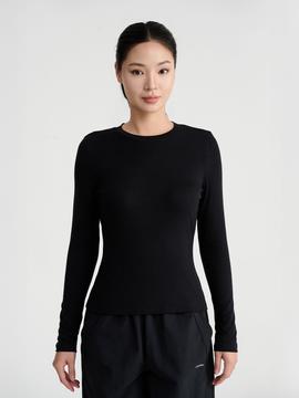 Áo giữ nhiệt nữ Exwarm cổ thấp - undefined