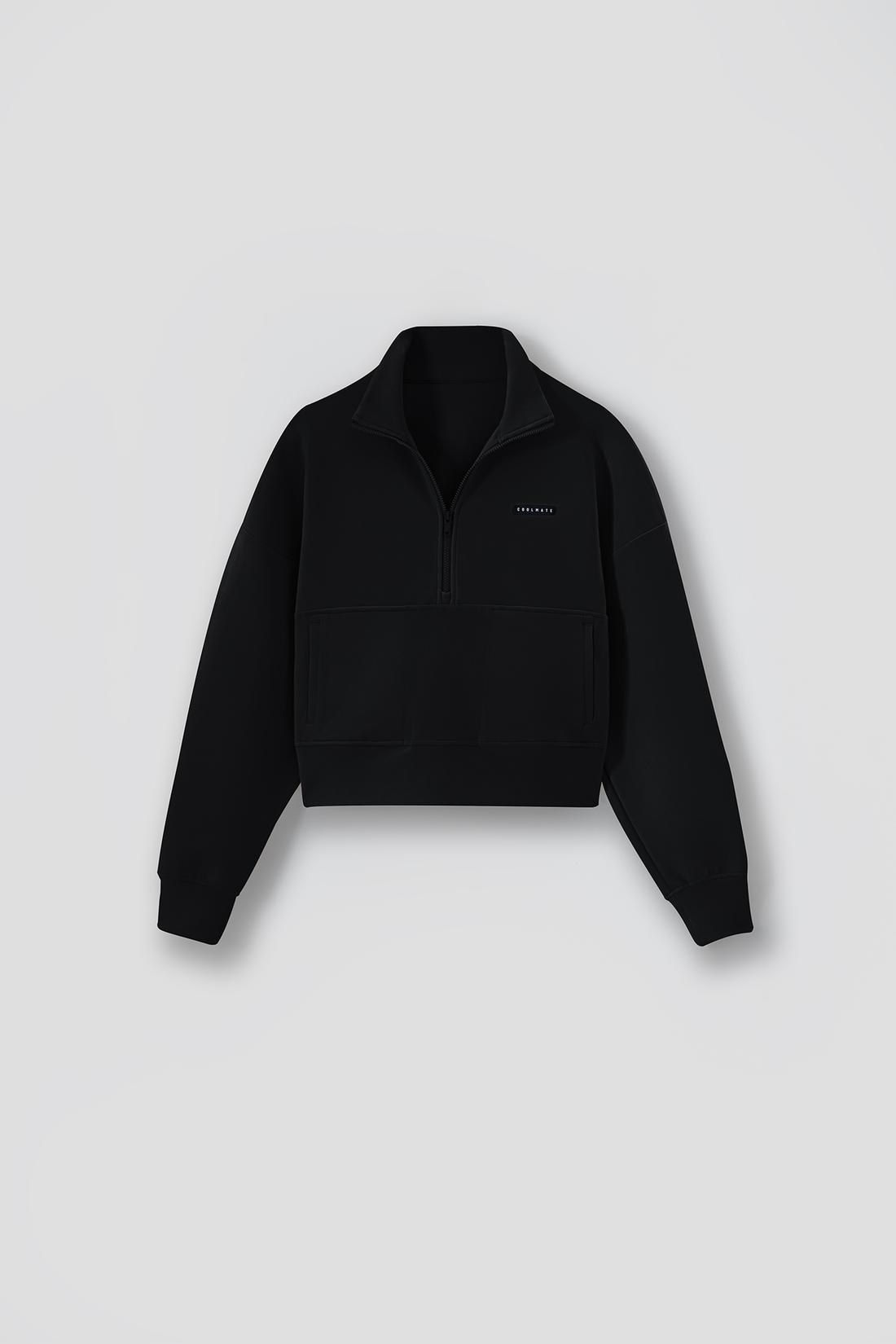 Áo Half Zip Oversized nữ Studio - undefined