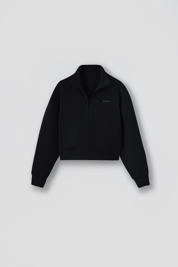 Áo Half Zip Oversized nữ Studio - undefined