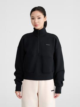 Áo Half Zip Oversized nữ Studio - undefined