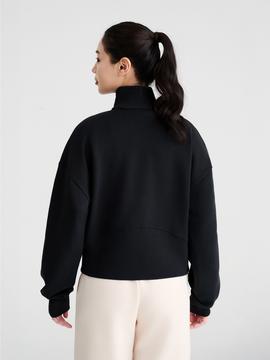 Áo Half Zip Oversized nữ Studio - undefined