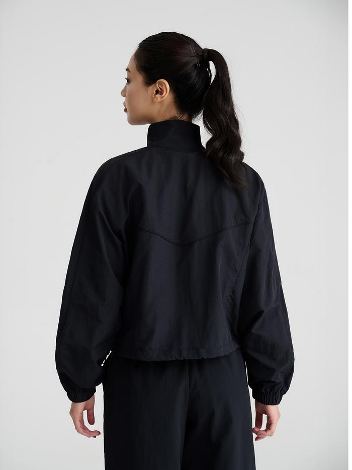 Áo khoác nữ Track Jacket Windbreaker khoá kéo - undefined