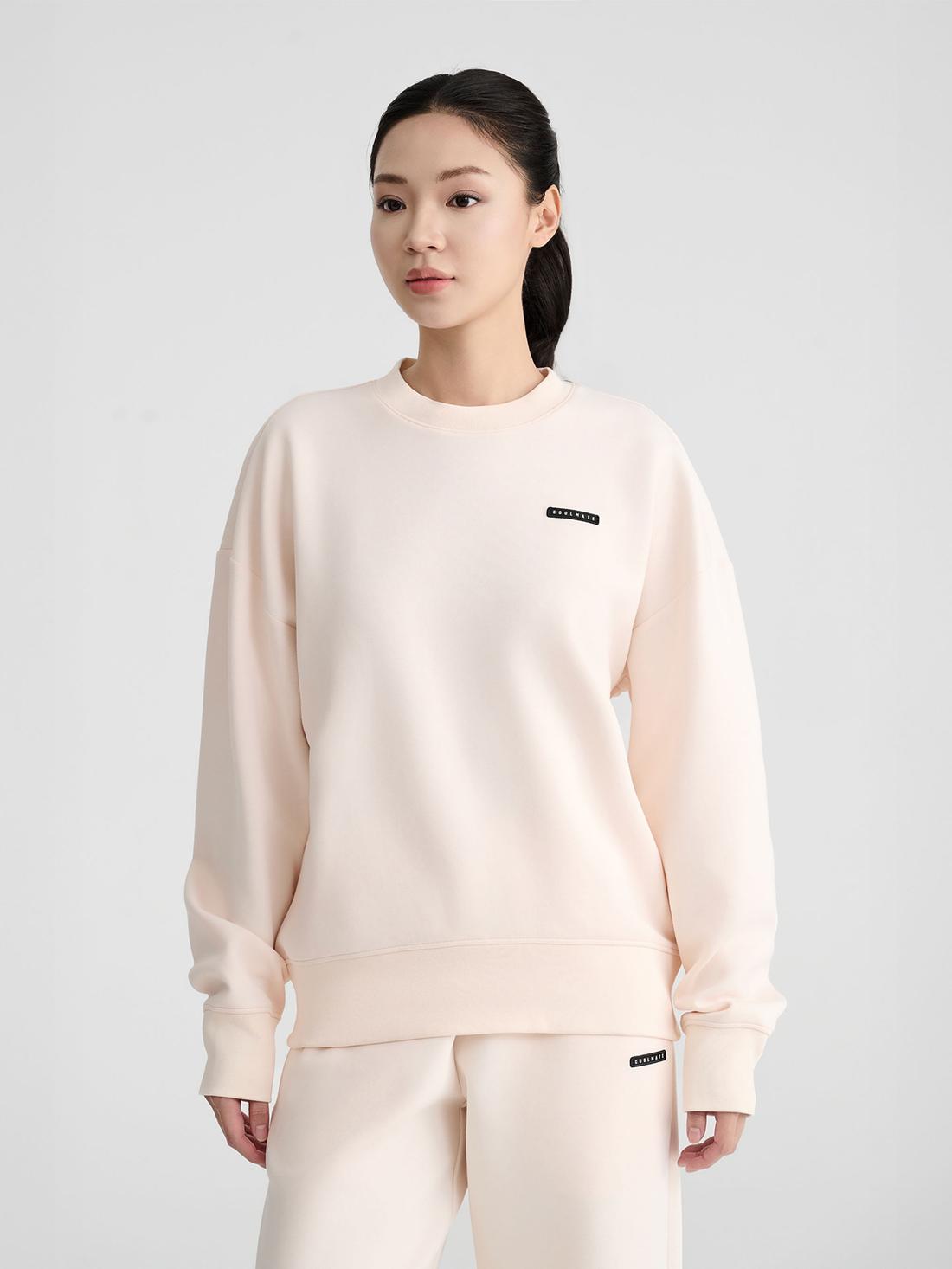 Áo nỉ thể thao nữ Studio Sweater Oversized - undefined