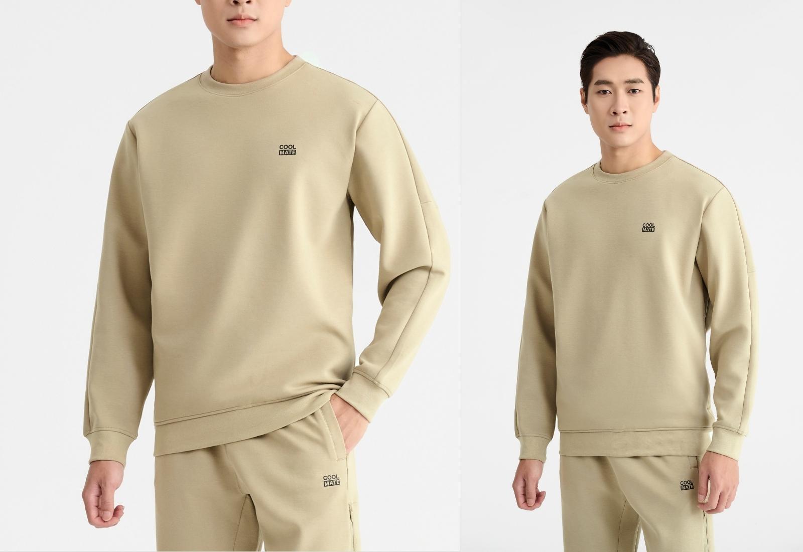 Áo nỉ thể thao nam Vital Active