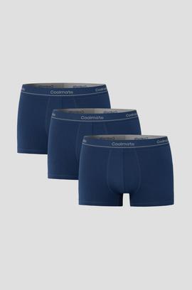Combo 3 Quần Lót Nam Trunk Cotton Stretch - undefined