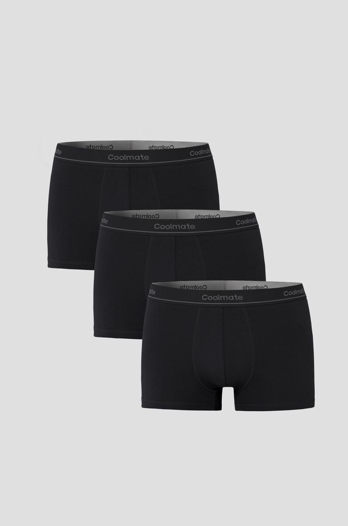 Combo 3 Quần Lót Nam Trunk Cotton Stretch - undefined
