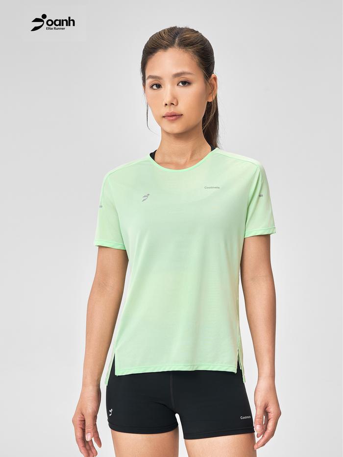 "NTOXCOOLMATE" Áo T-shirt chạy bộ Light Weight - undefined