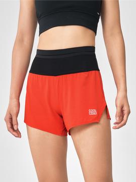 "NTOXCOOLMATE" Quần short chạy bộ cạp cao 3IN - undefined