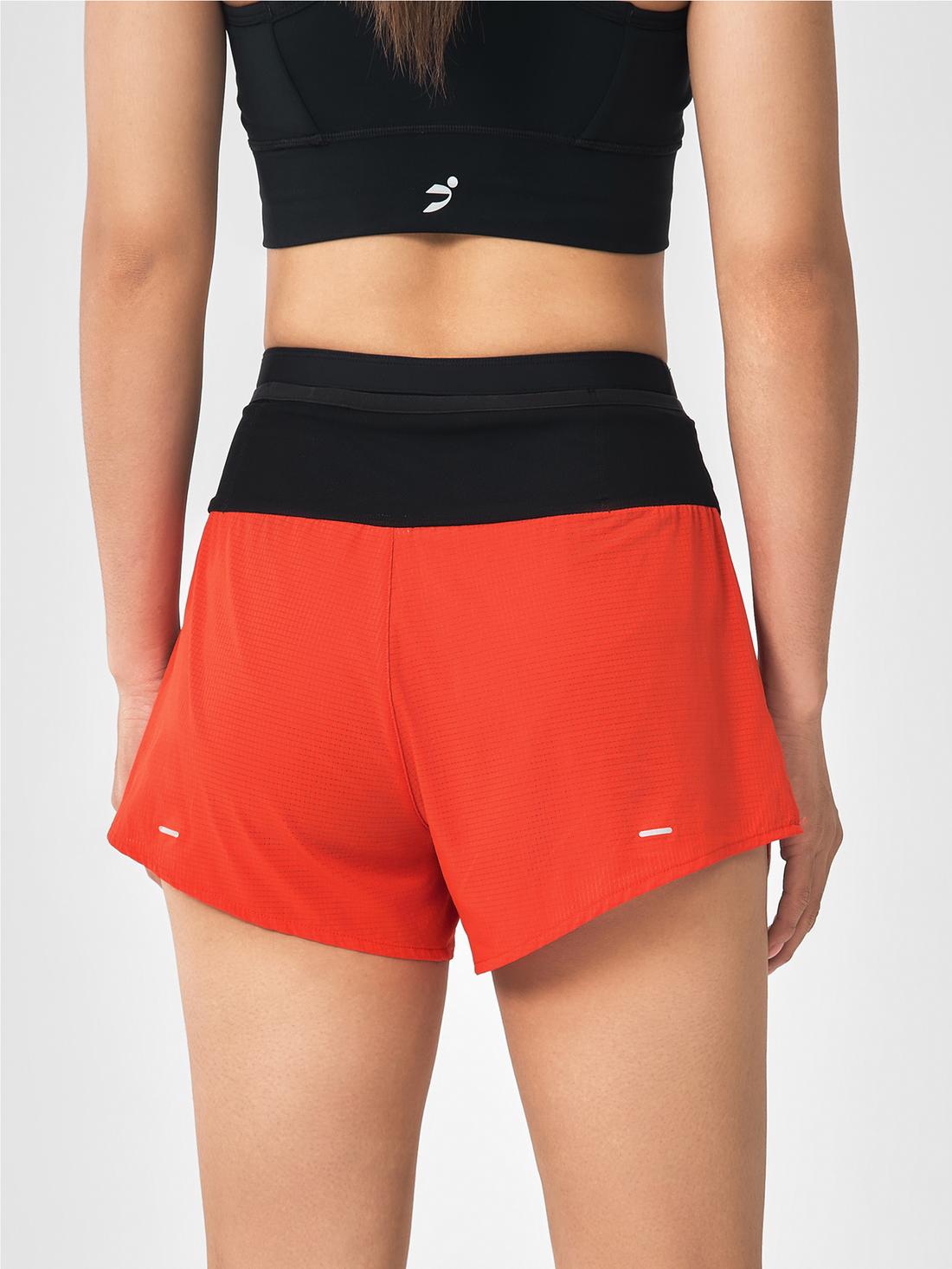 "NTOXCOOLMATE" Quần short chạy bộ cạp cao 3IN - undefined