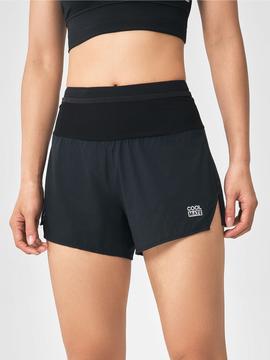 "NTOXCOOLMATE" Quần short chạy bộ cạp cao 3IN - undefined